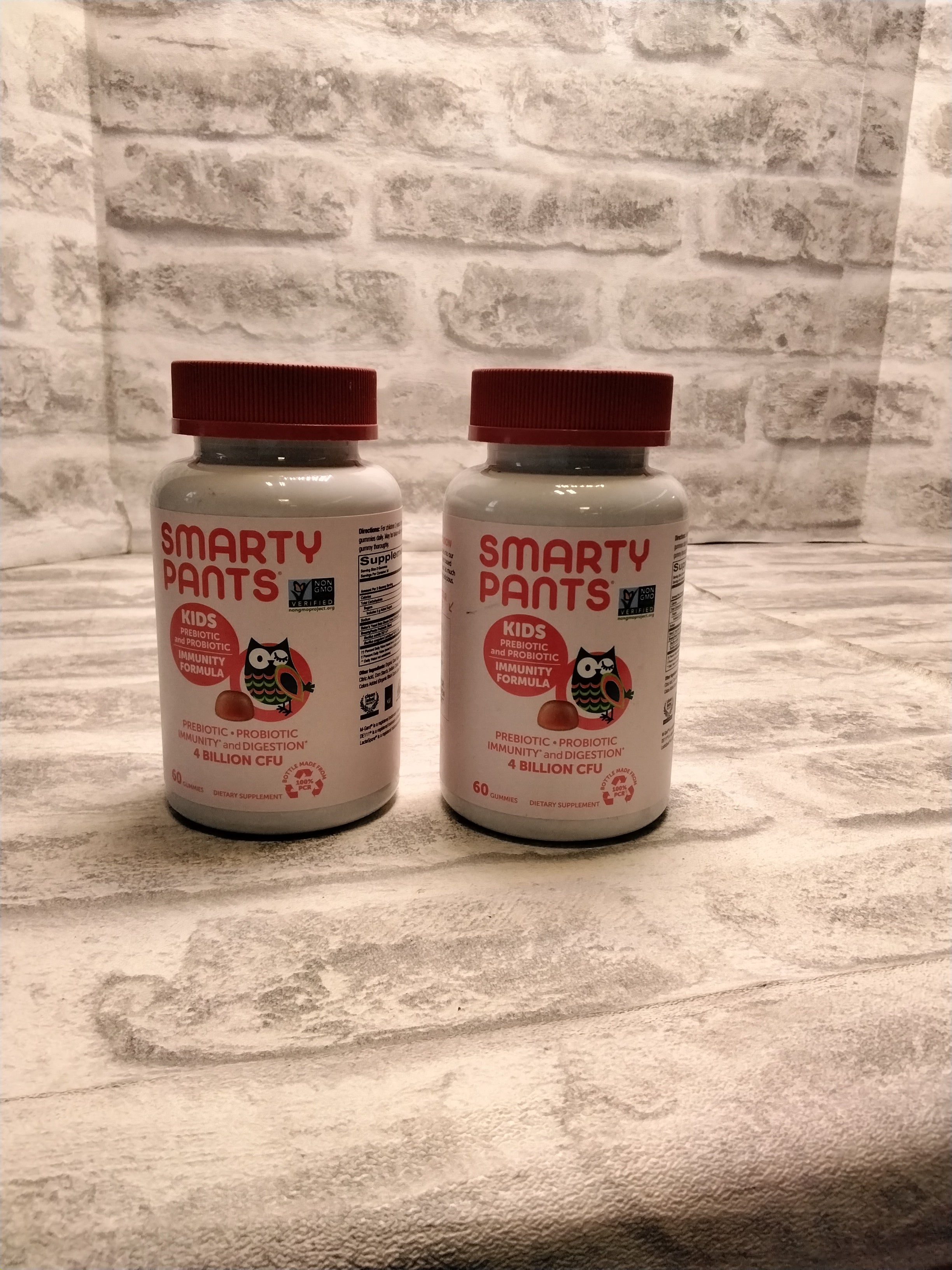 2 PACK- SmartyPants Kids Probiotic Immunity Gummies: Prebiotics & Probiotics (7677091086574)